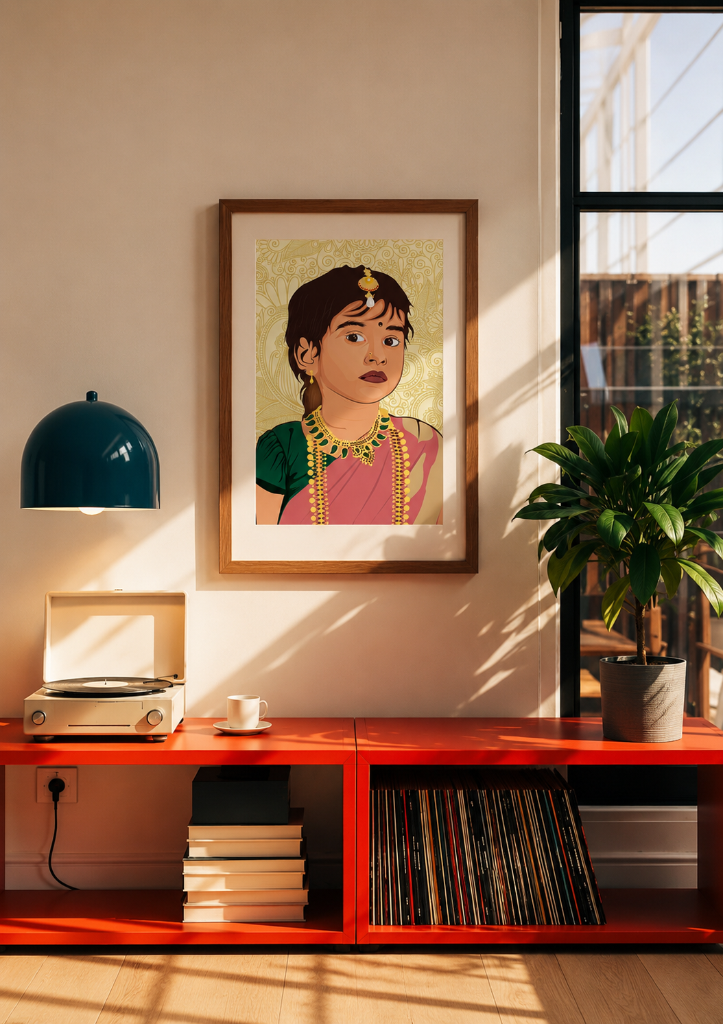Illustration Portrait - A4 - Single