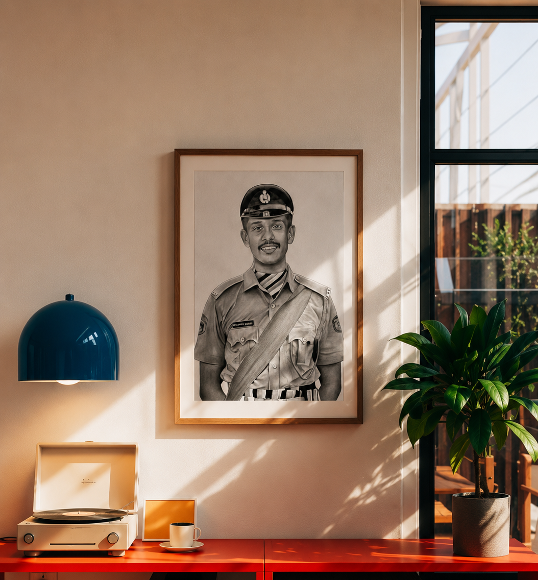 Pencil Art Portrait