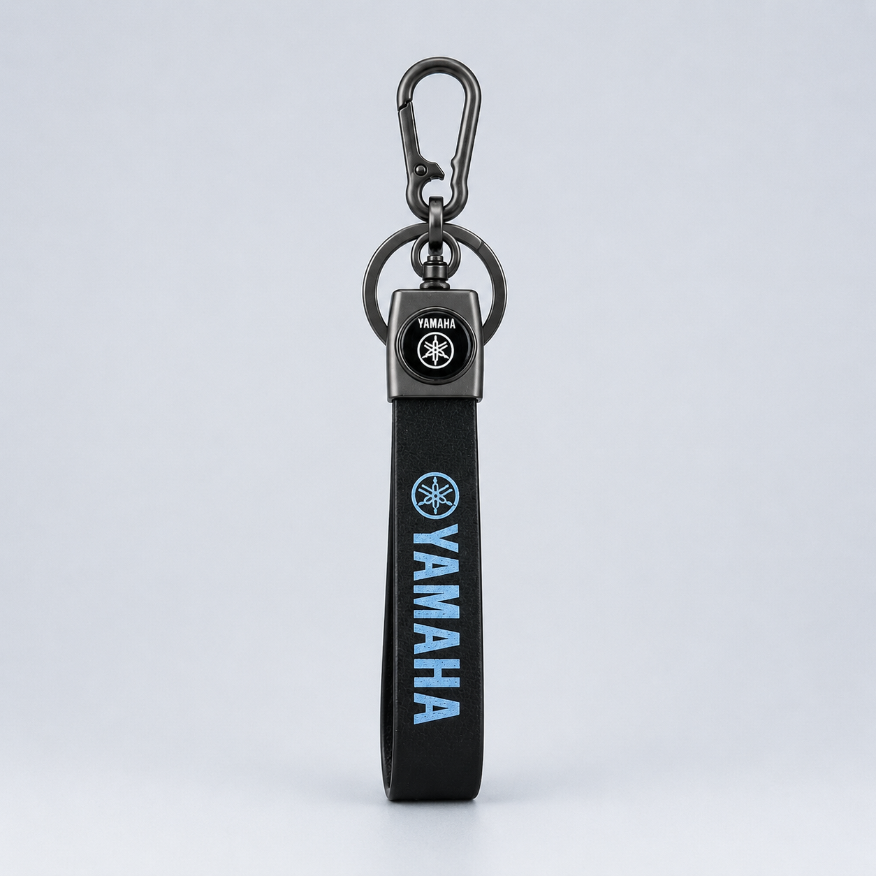 Yamaha Leather Keychain – Premium Leather Keyring for Bike Lovers