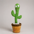 Dancing Talking Cactus Toy – Rechargeable Singing Plush with Recording