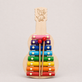 Wooden Guitar Xylophone for Kids | 8-Note Musical Toy with Elephant Design | Educational Instrument Toy