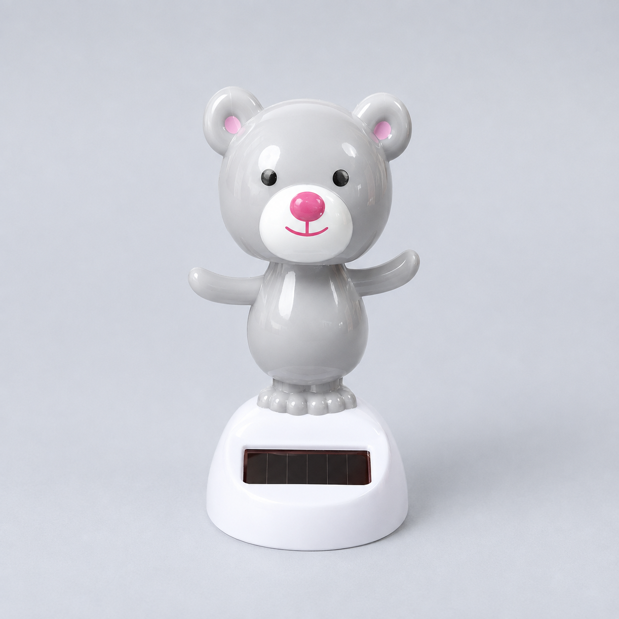 Solar Powered Dancing Bobble Head Toy – Cute Car Dashboard & Desk Figure