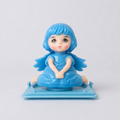 Cute Angel Doll Figurine – Rotating Base Car Dashboard & Desk Decor