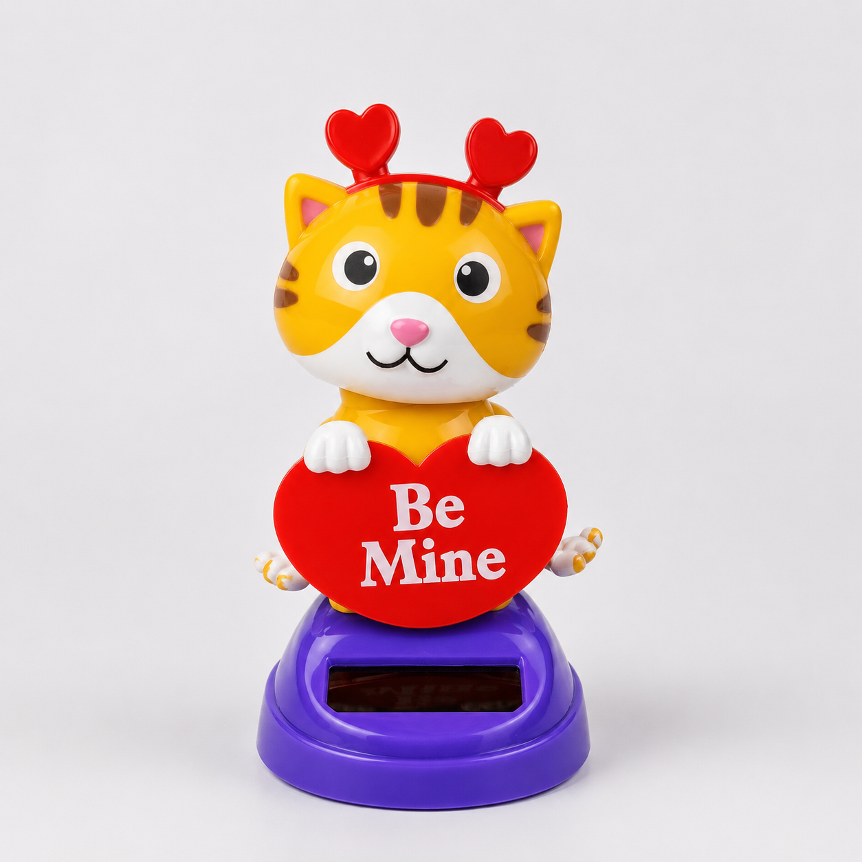 Solar Powered Dancing Bobble Head Toy – Cute Car Dashboard & Desk Figure
