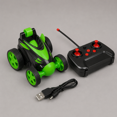 360° Rotating Stunt RC Car for Kids | Remote Control Spinning Flip Car Toy | Rechargeable