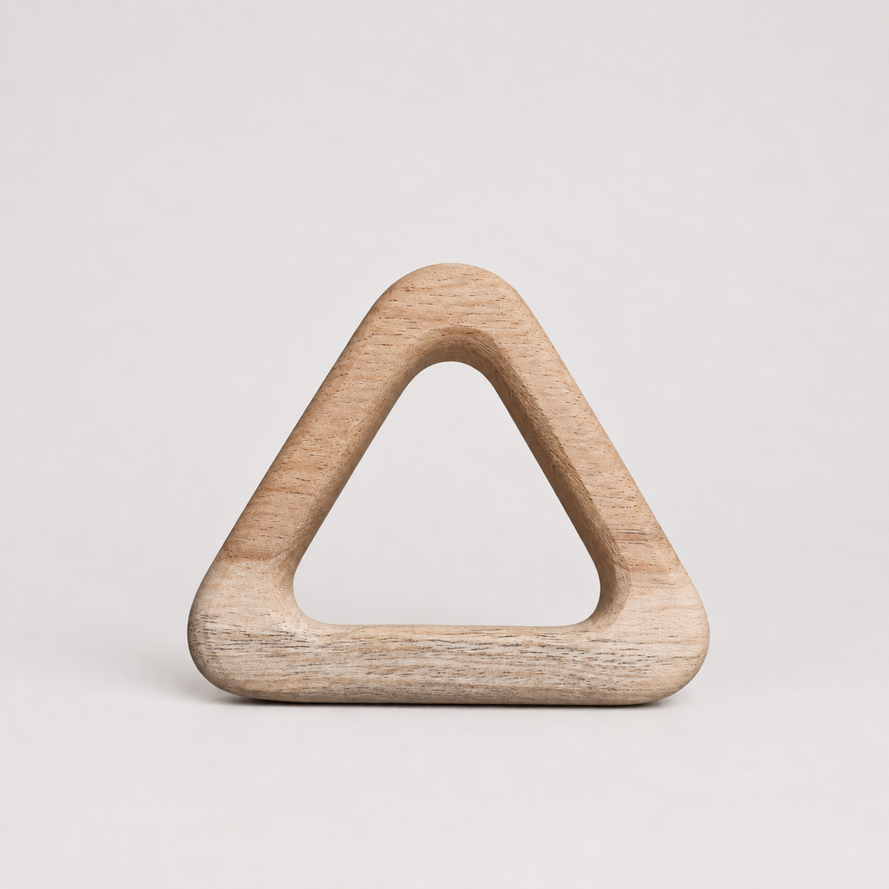 Neem Wood Baby Teether Ring | Natural Wooden Sucking & Chewing Toy | Safe Teething Toy for Infants