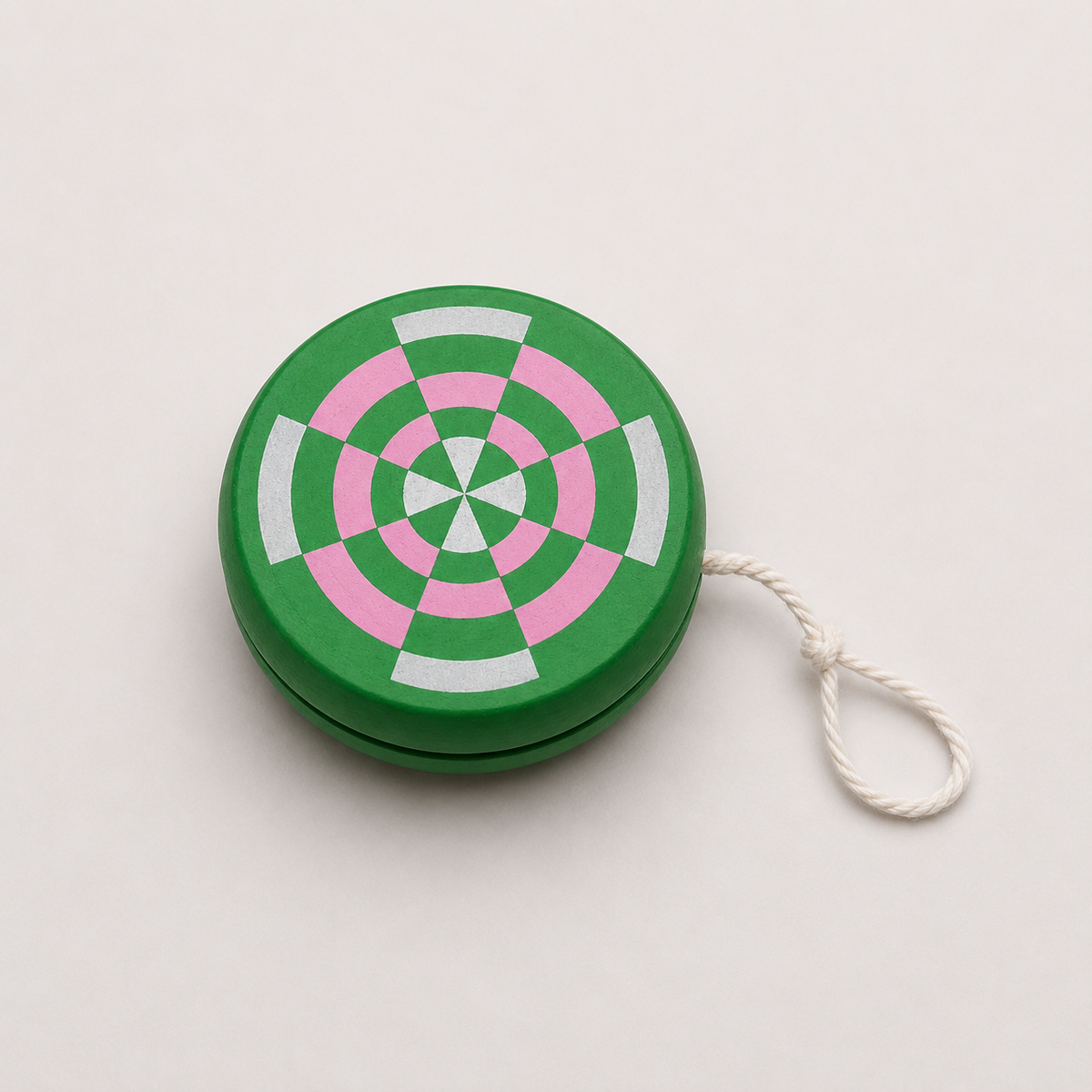 Wooden Yo-Yo Toy for Kids | Handmade Classic Wooden Yoyo with Cotton String | Traditional Design