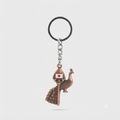 God Peacock Keychain