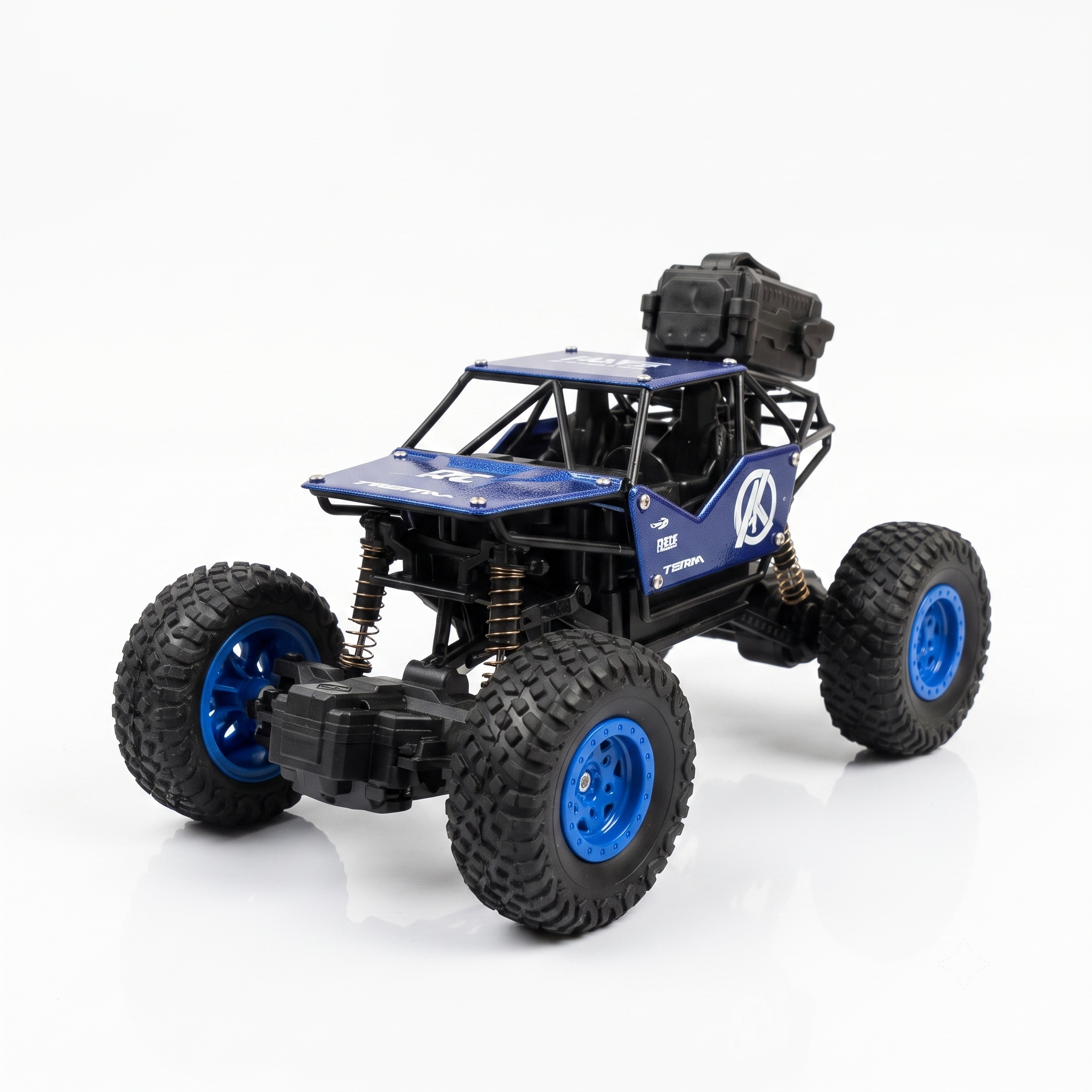 RC Off-Road Monster Car – 4 Suspension Remote Control Car with Smoke Function