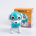 Snow Dog Battery Operated Toy – Walking Puppy with Lights, Music & Sound Effects