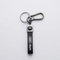 Audi Leather Keychain – Premium Leather Keyring for Car Lovers