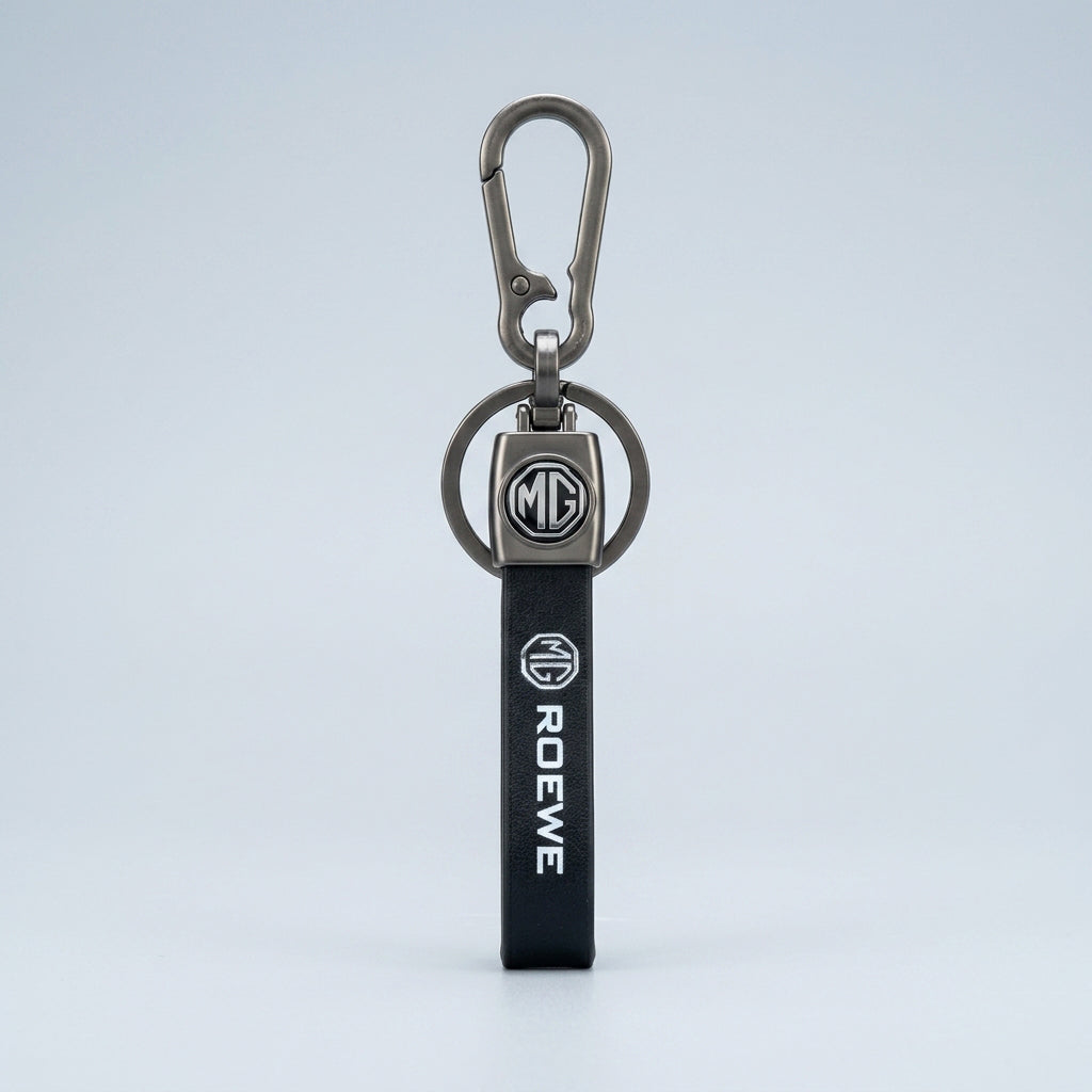 MG Roewe Leather Keychain – Premium Leather Keyring for Car Enthusiasts