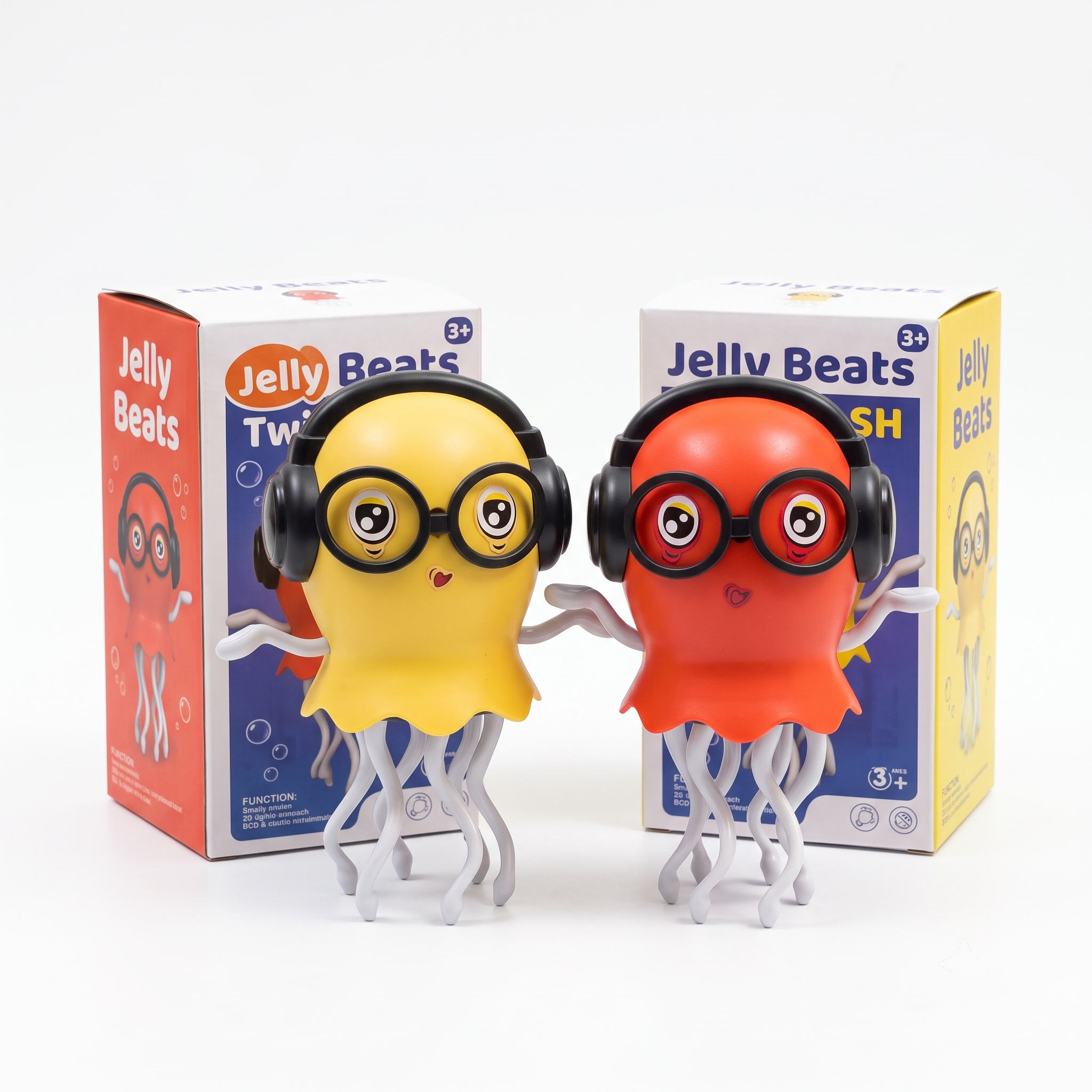 Jelly Beats Dancing Jellyfish Toy – Battery Operated Twisting & Grooving Toy for Kids