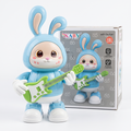 KABY Dancing Bunny Toy – Musical Rabbit with Guitar, Lights & Sound Function