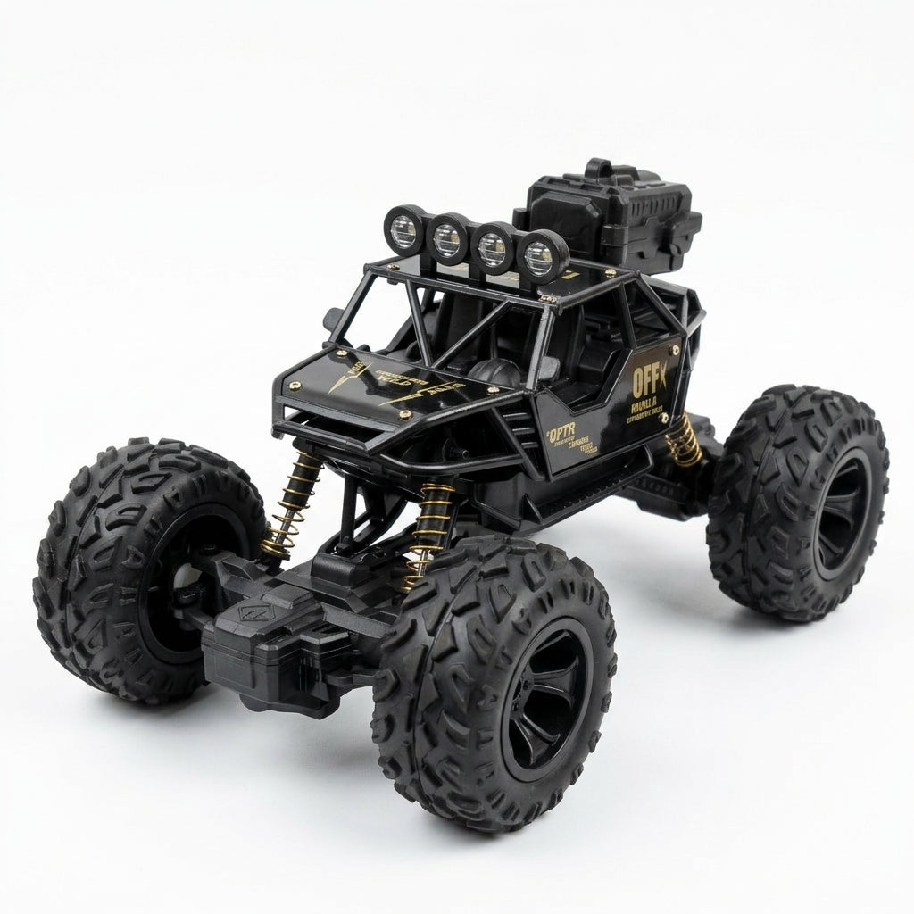 RC Off-Road Monster Car – 4 Suspension Remote Control Car with Smoke Function