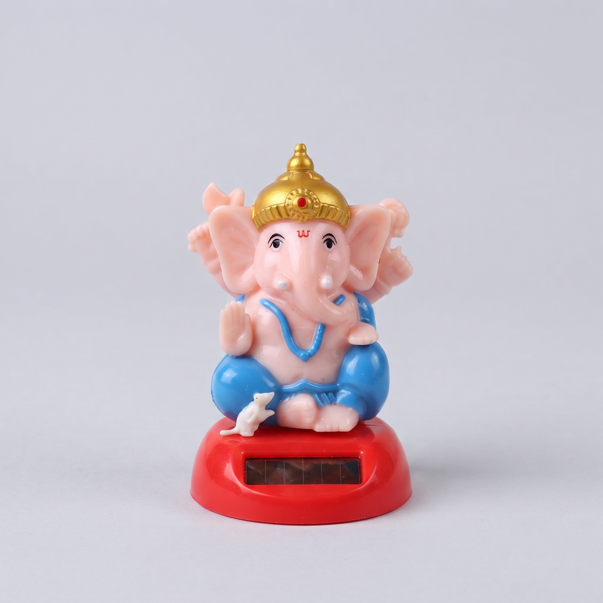 Solar Powered Dancing Bobble Head Toy – Cute Car Dashboard & Desk Figure